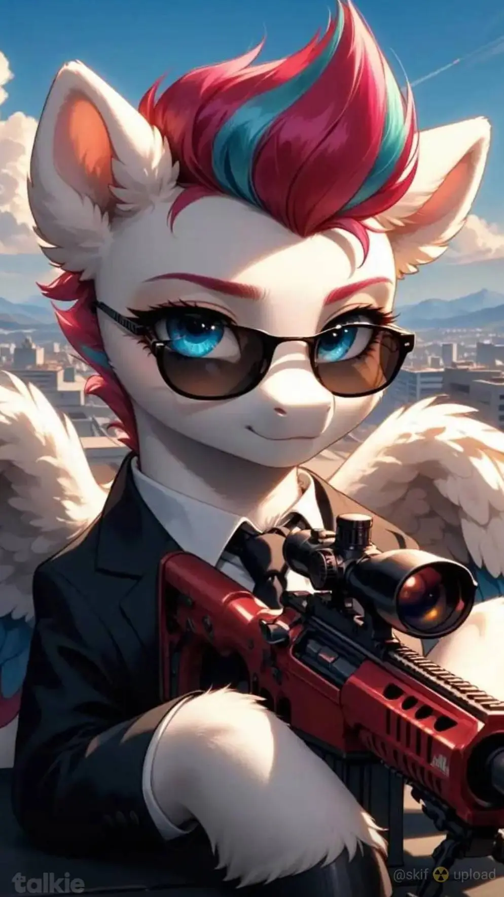 ai character: zipp storm  background