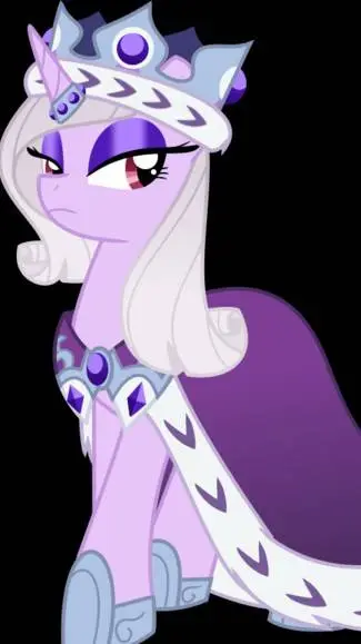 ai character: princess platinum  background
