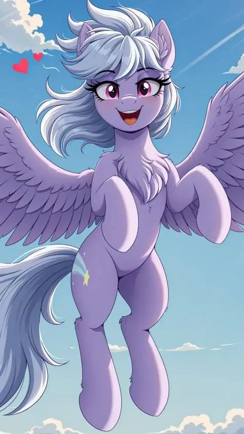ai character: flitter  background