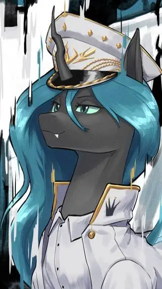 ai character: queen chrysalis  background