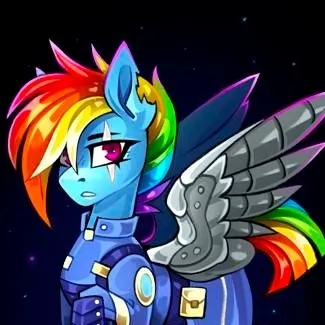 chat with ai character: rainbow dash 