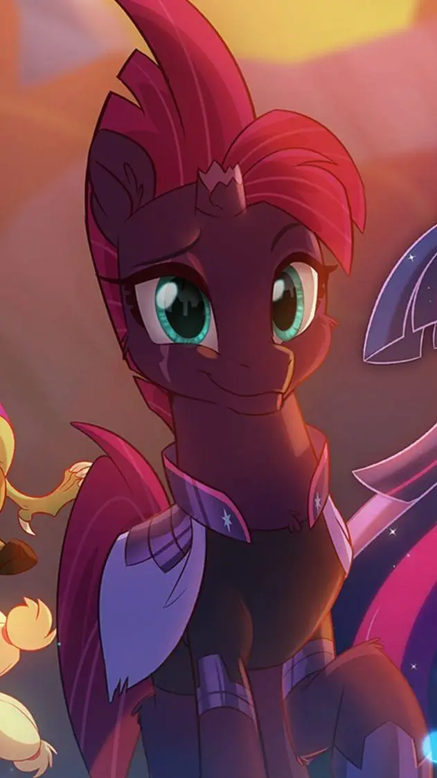 ai character: tempest shadow  background