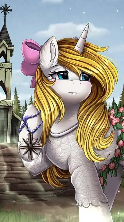 ai character: faith seed  background