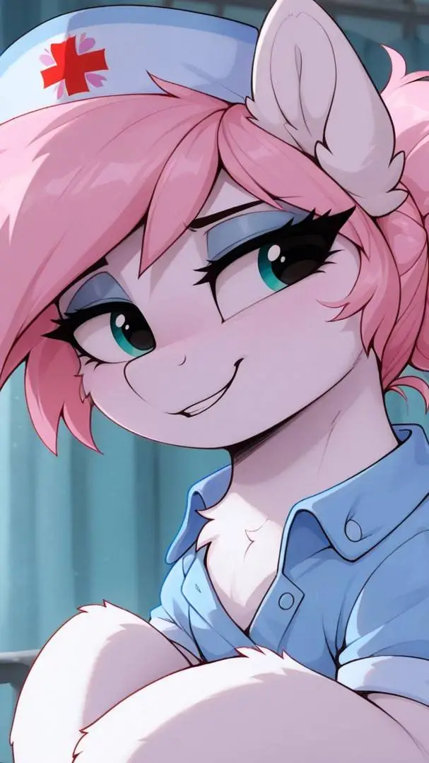 ai character: redheart background