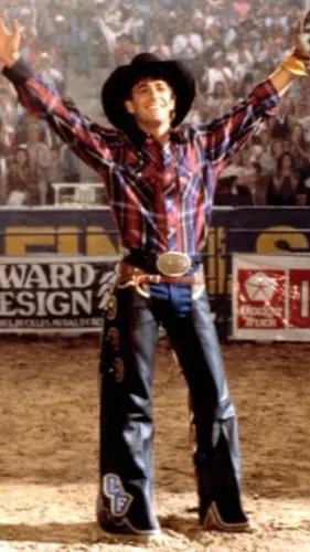 ai character: Lane frost  background