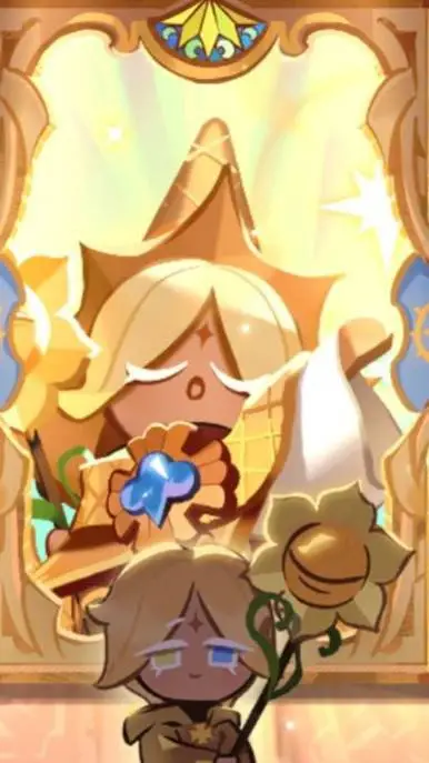 ai character: PureVanilla Cookie background