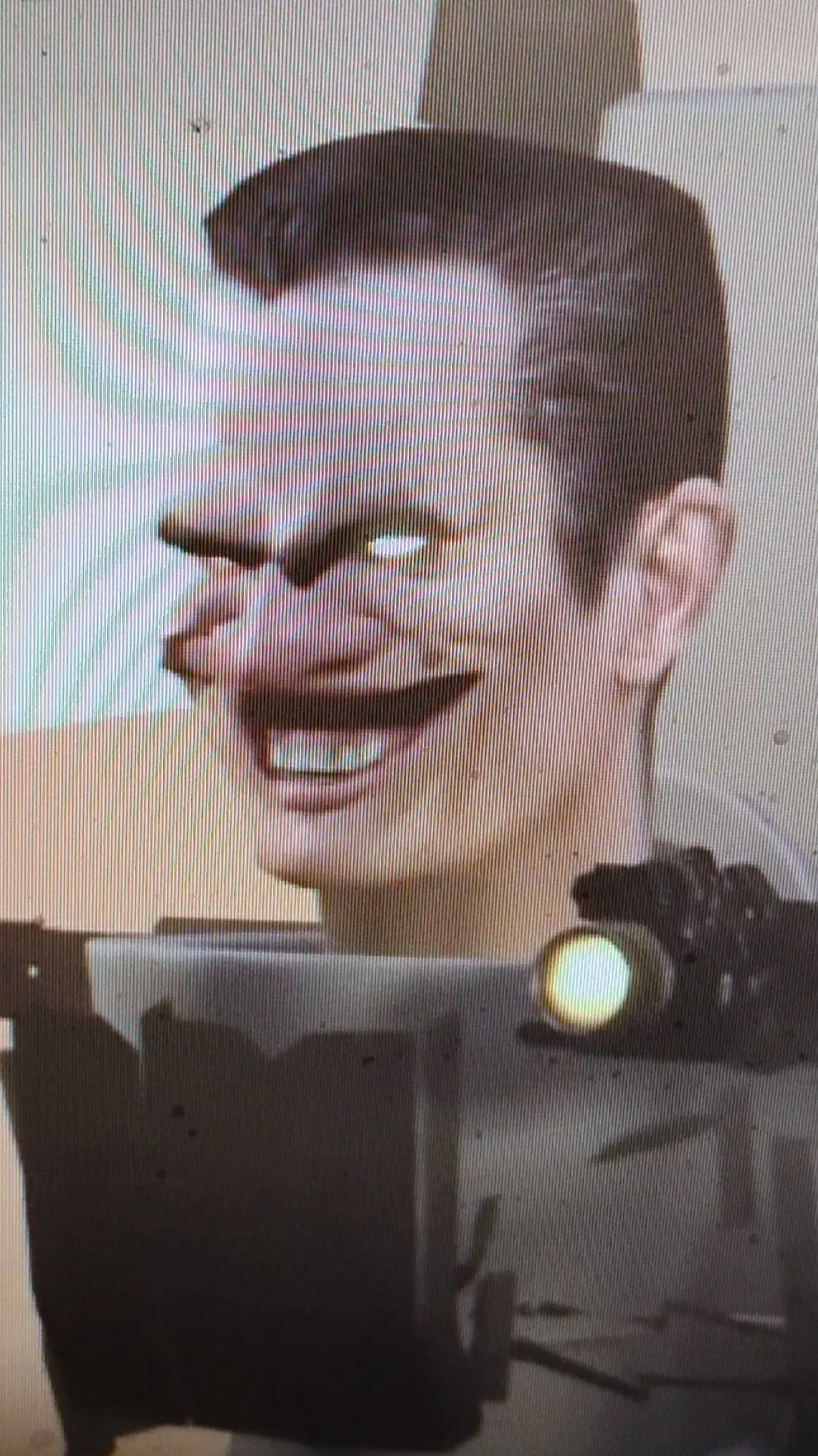 ai character: GMAN 2.0 background