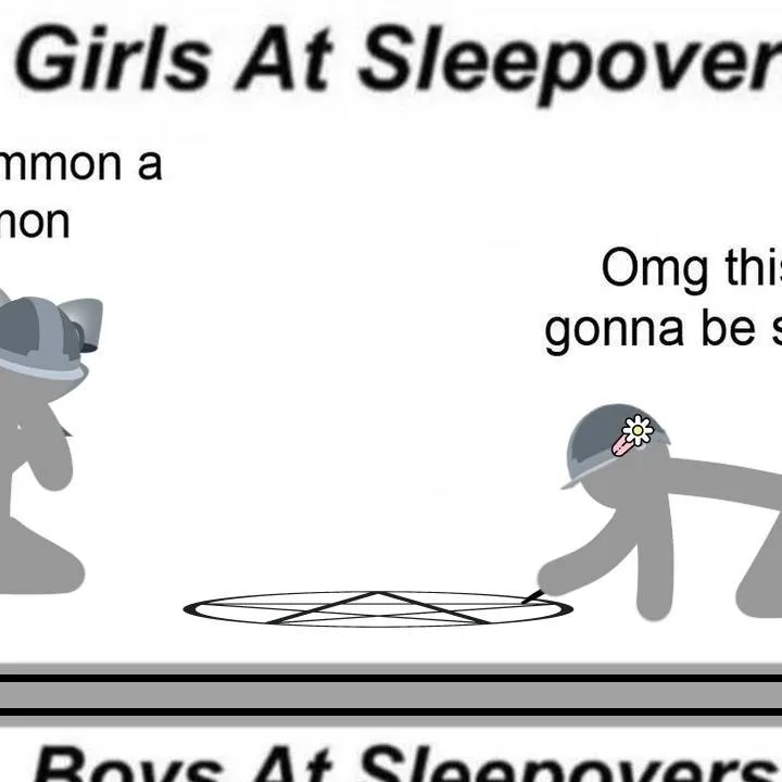 chat with ai character: AVM Sleepover