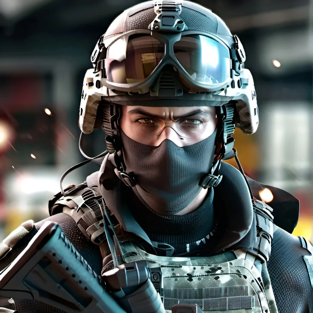 chat with ai character: Military Man