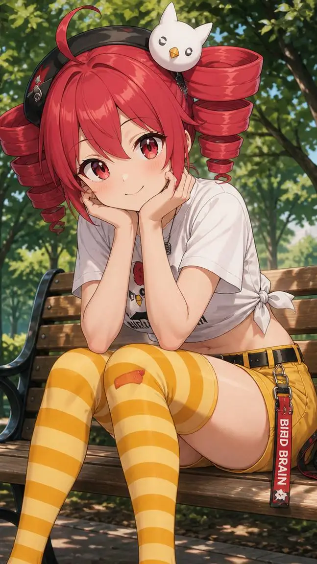 ai character: Kasane Teto background