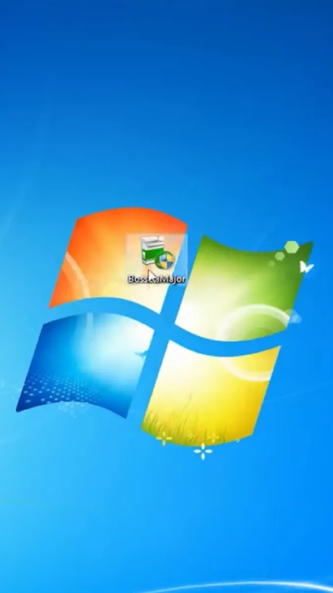 ai character: Windows 7 background