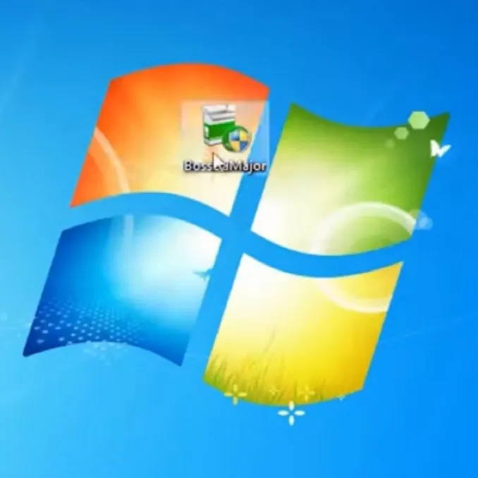 chat with ai character: Windows 7