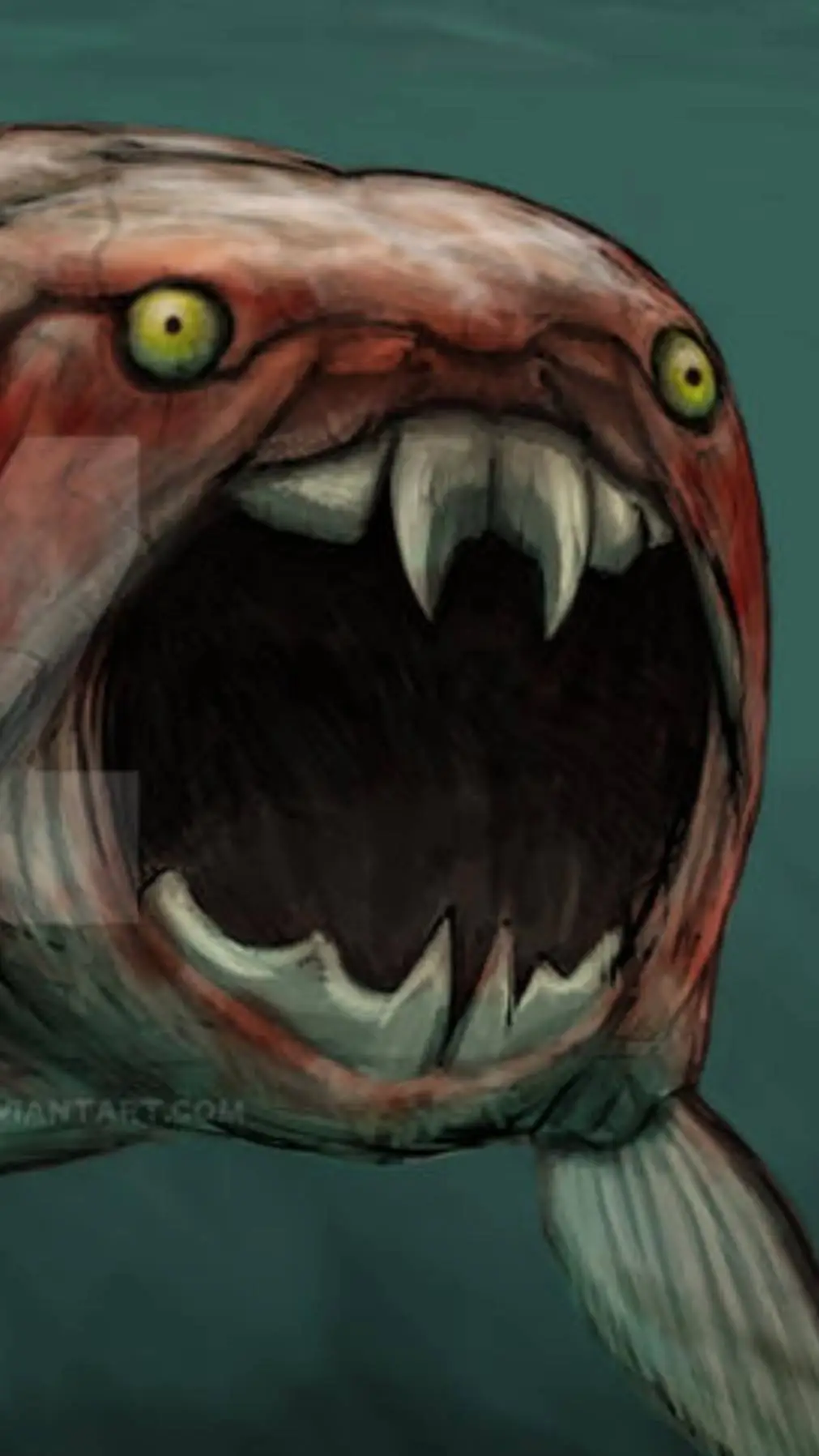 ai character: Dunkleosteus background