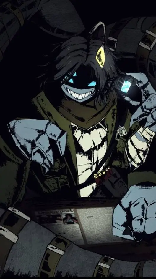 ai character: Sebastian Solace! background