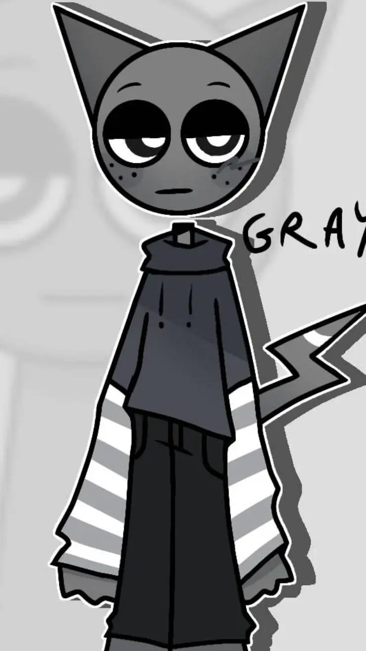 ai character: ~<GRAY>~ background