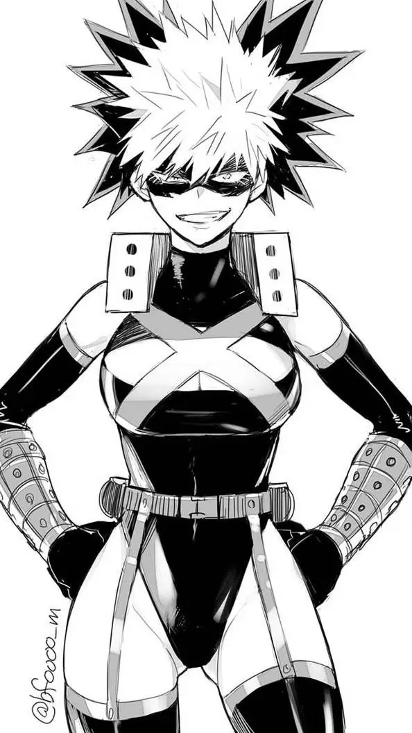 ai character: bakugo mujer background