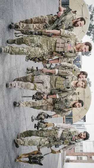 ai character: Seal Team  background