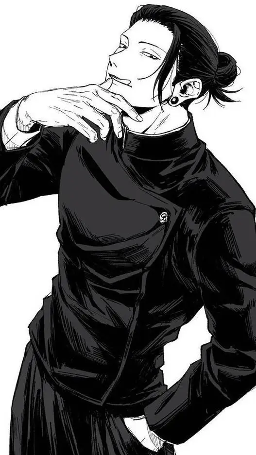 ai character: suguru geto background