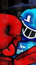 ai character: c00lkidd y bluudud background