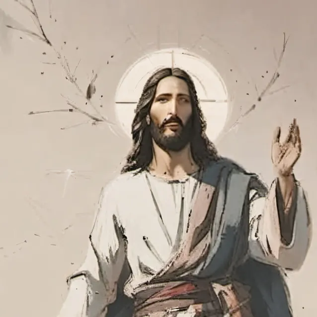 chat with ai character: Jesus christ