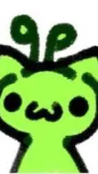 ai character: gnarpy cat background