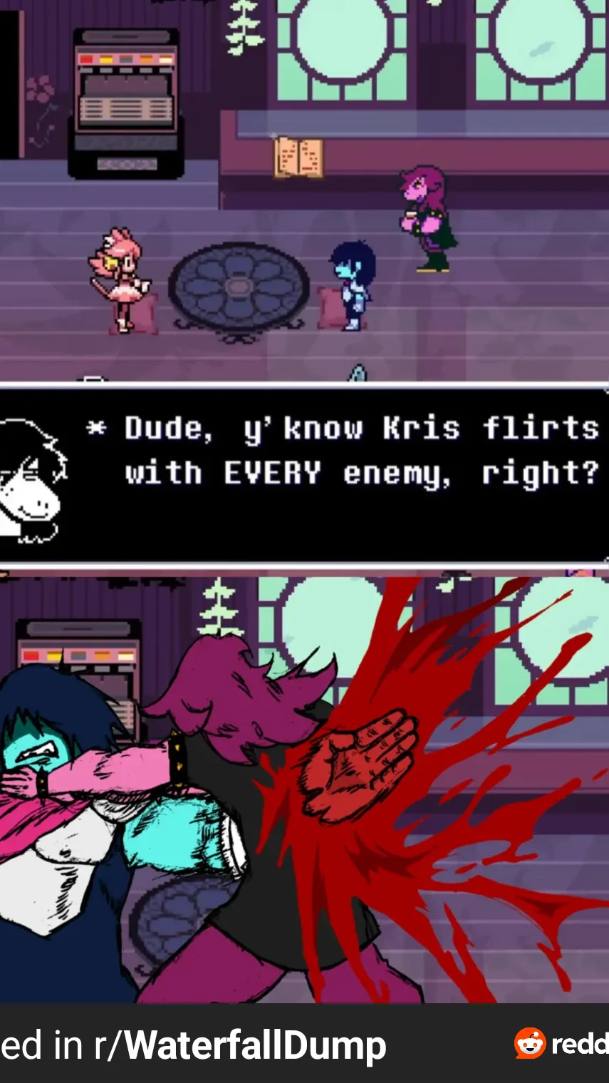 ai character: Susie ruins it background