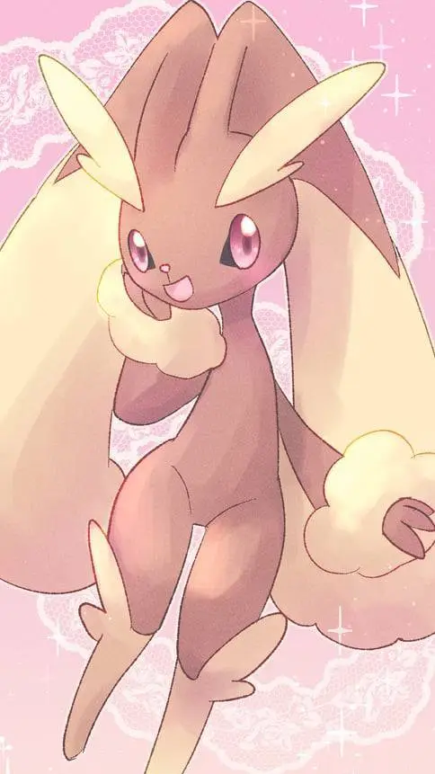 ai character: Lopunny ABV background