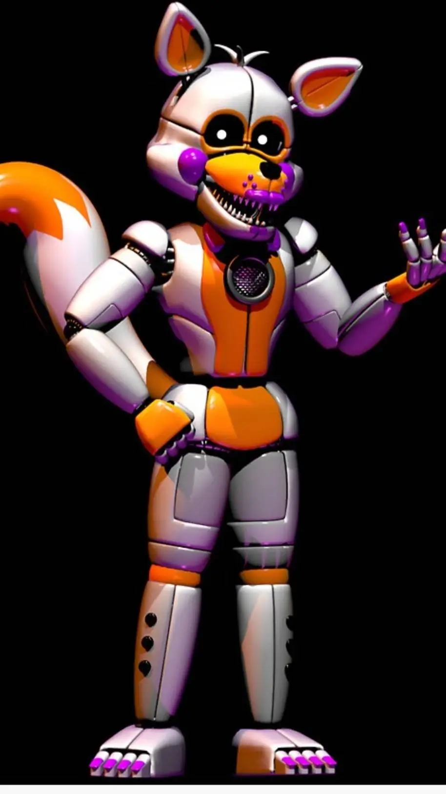 ai character: Lolbit  background