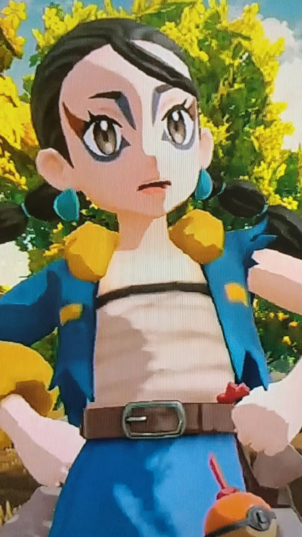 ai character: Clover background