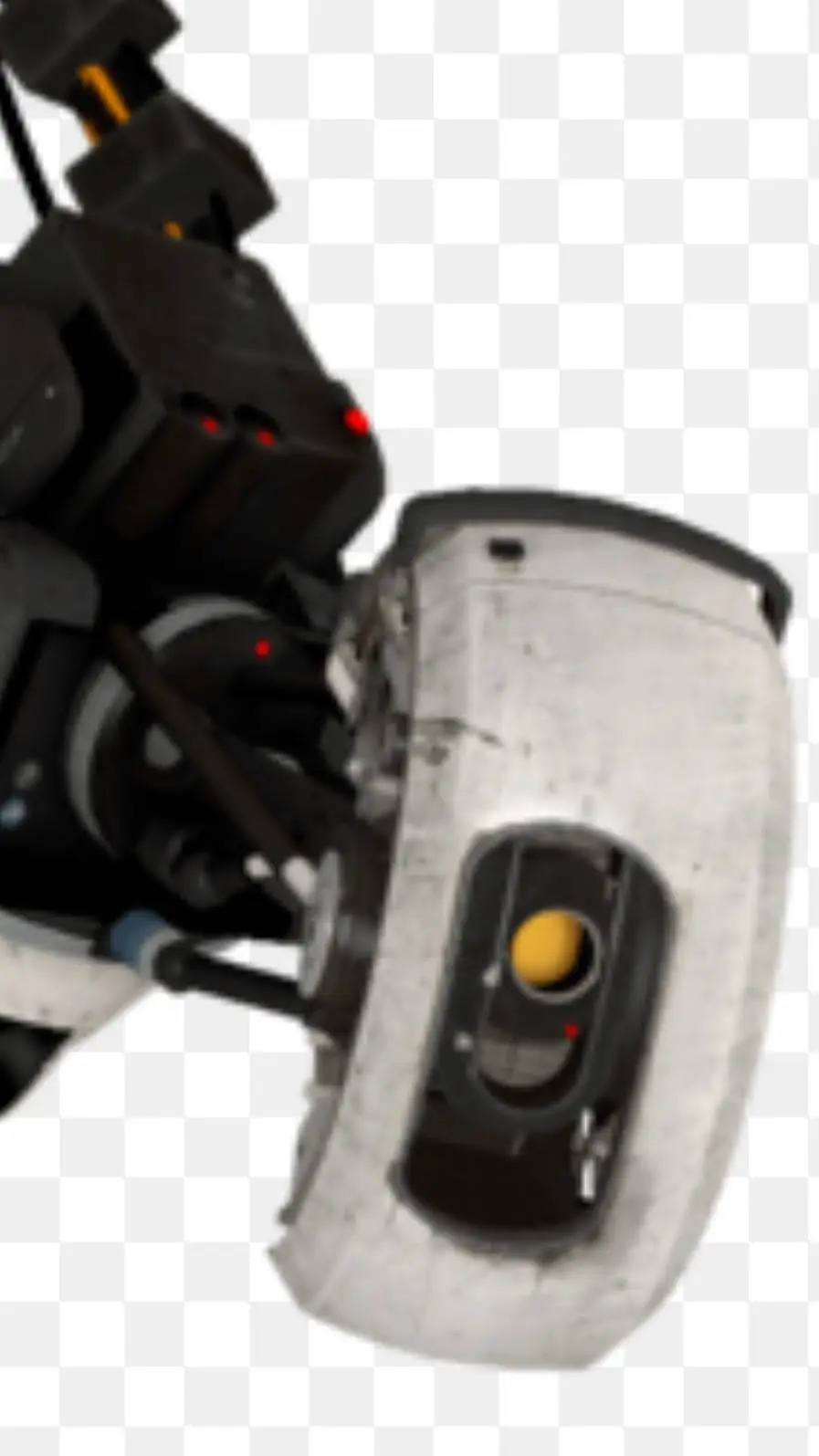 ai character: GLaDOS  background