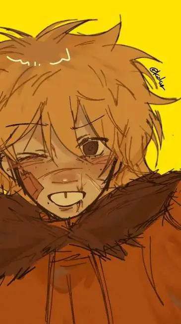 ai character: kenny McCormick background