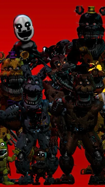 ai character: Fnaf 4 member background