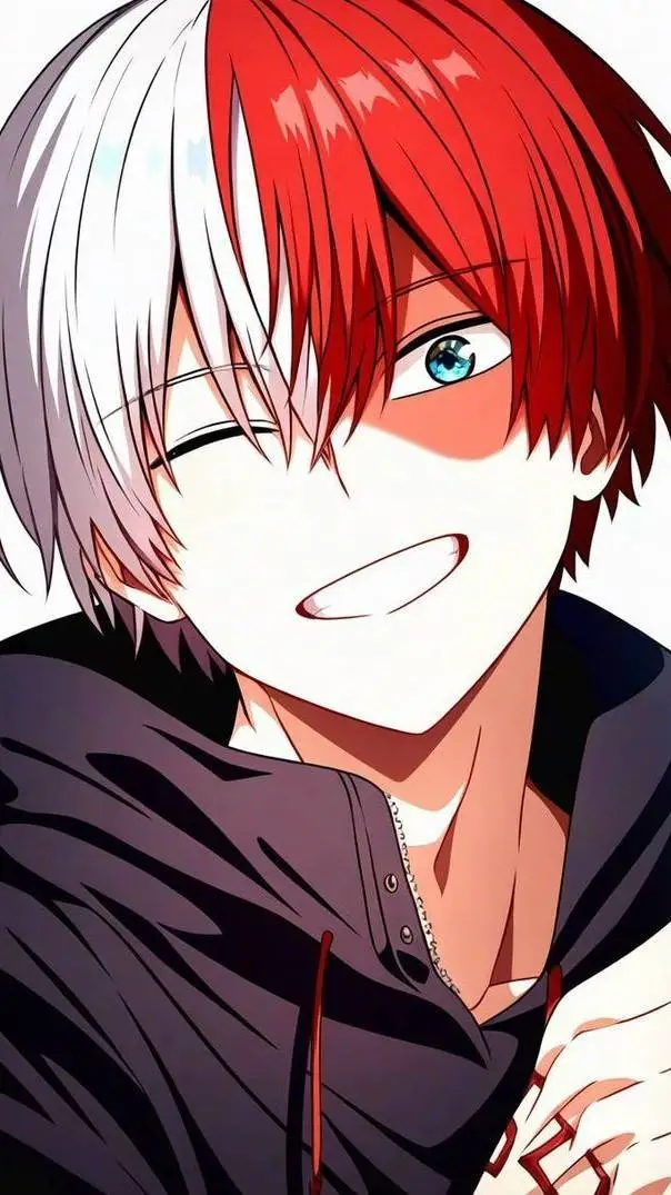 ai character: Shoto Todoroki background