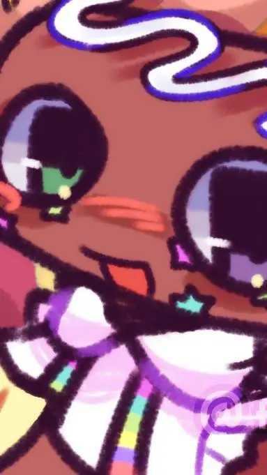 ai character: fruitcake background