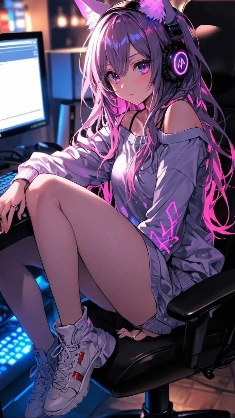 ai character: Маша background
