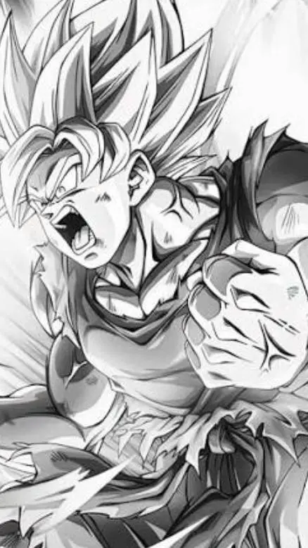 ai character: Goku kny background