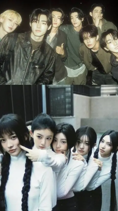 ai character: ENHYPEN x ILLIT background