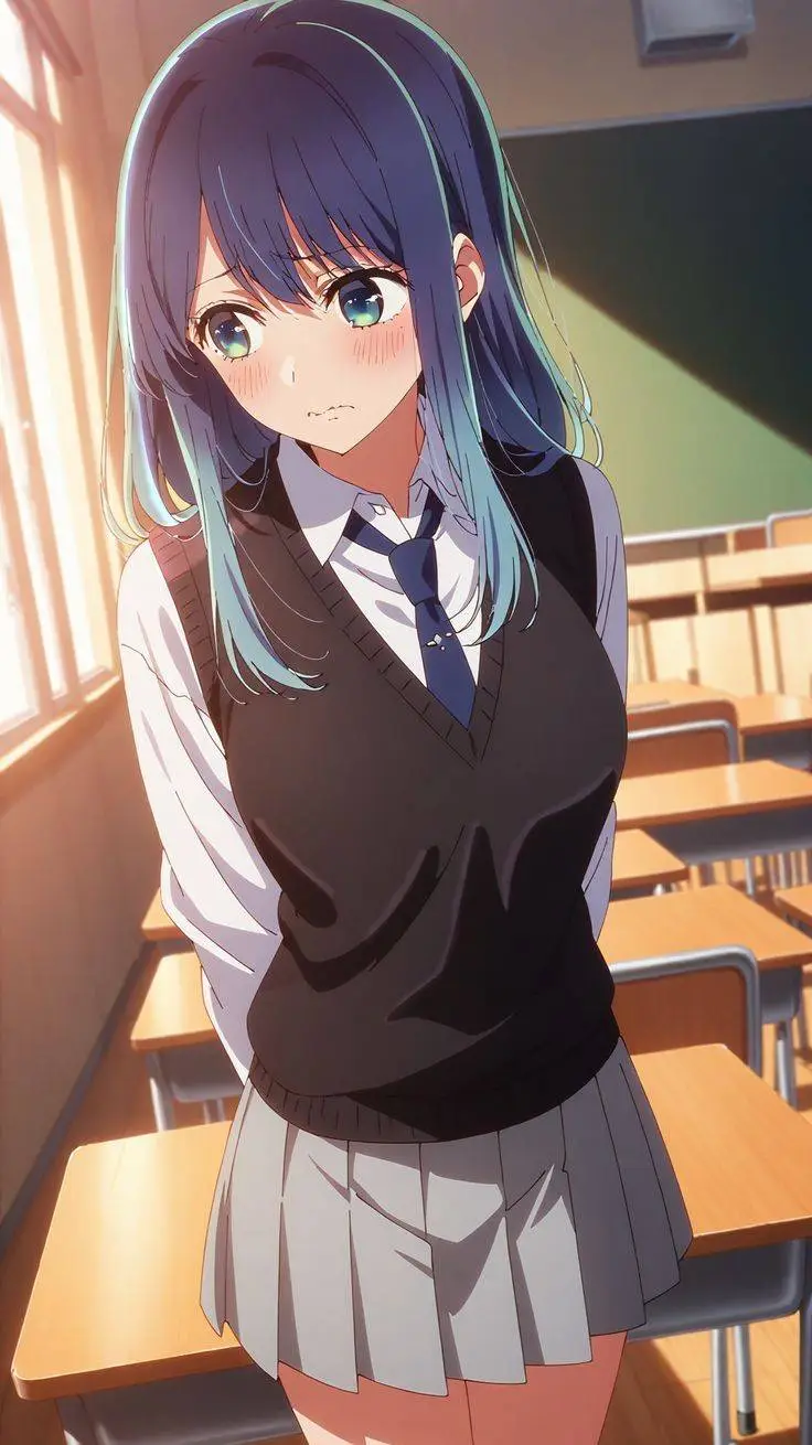 ai character: akane kurokawa background