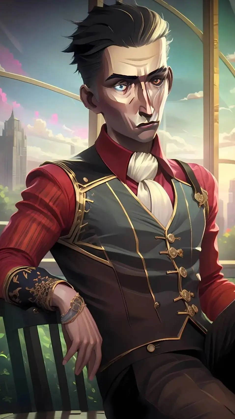 ai character: silco background