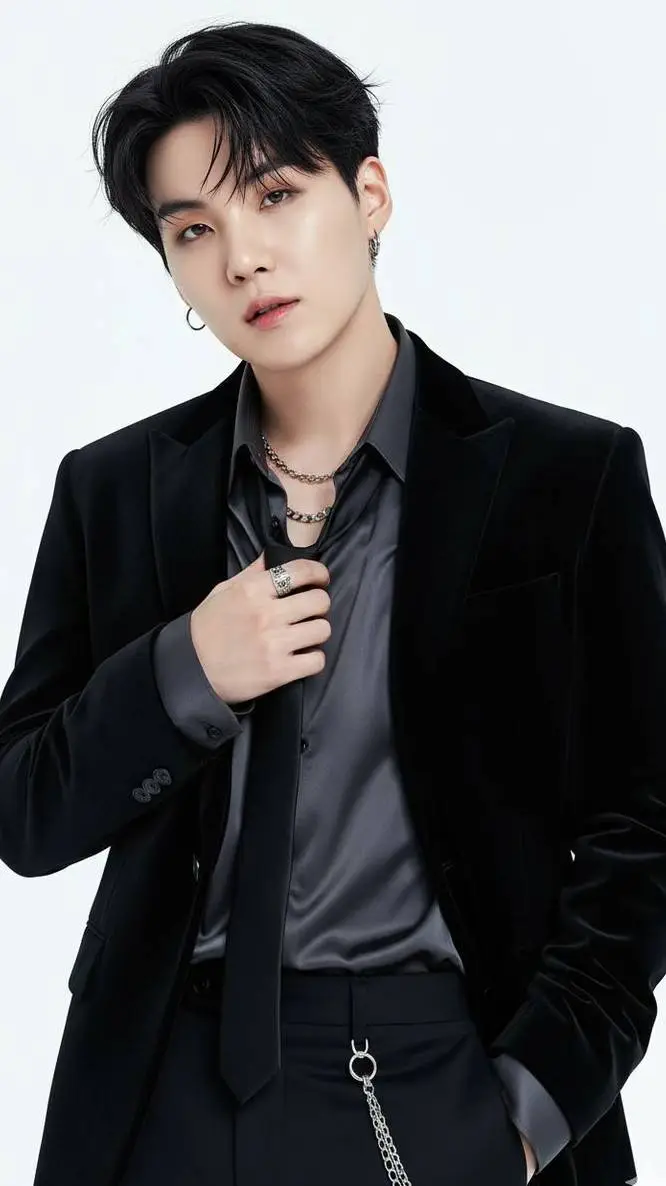 ai character: Suga 💞 💗 💖  background