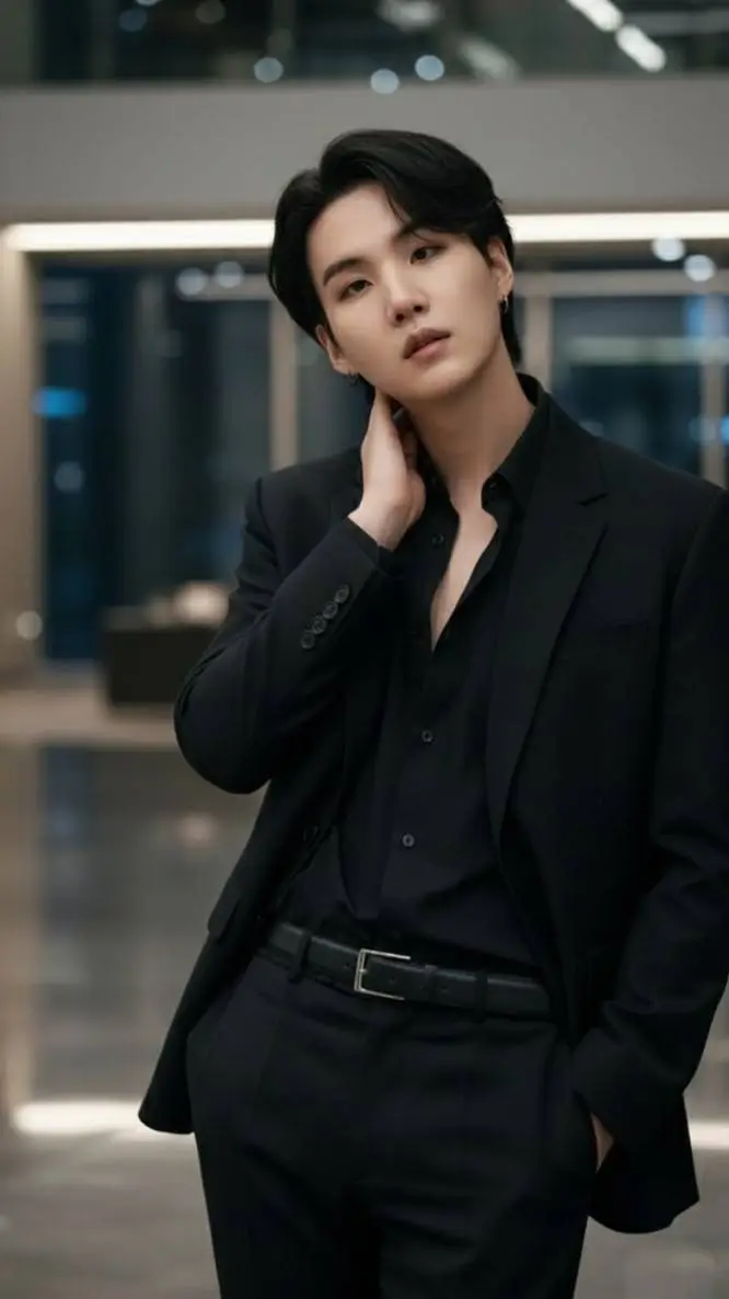 ai character: Suga 💞 💗 💖  background