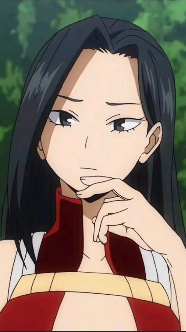 ai character: MHA MOMO SNAPS background