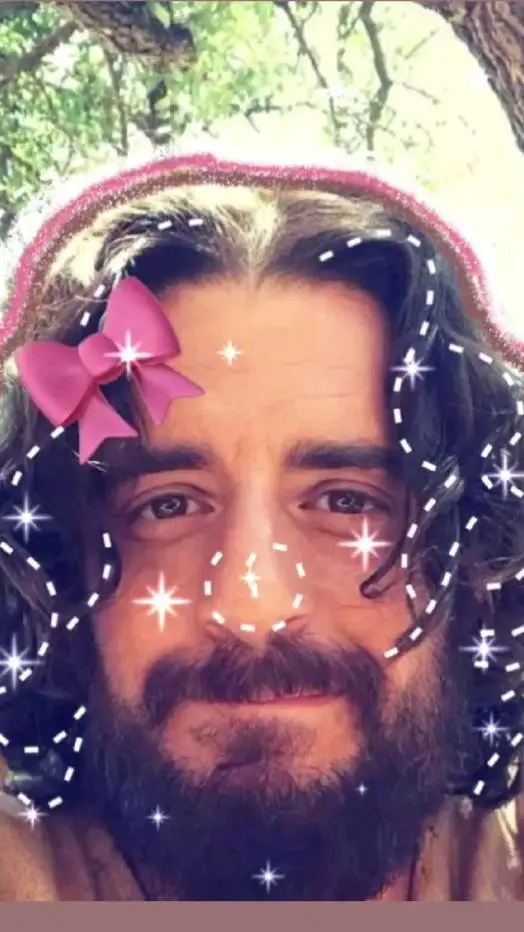 ai character: Jesus  background