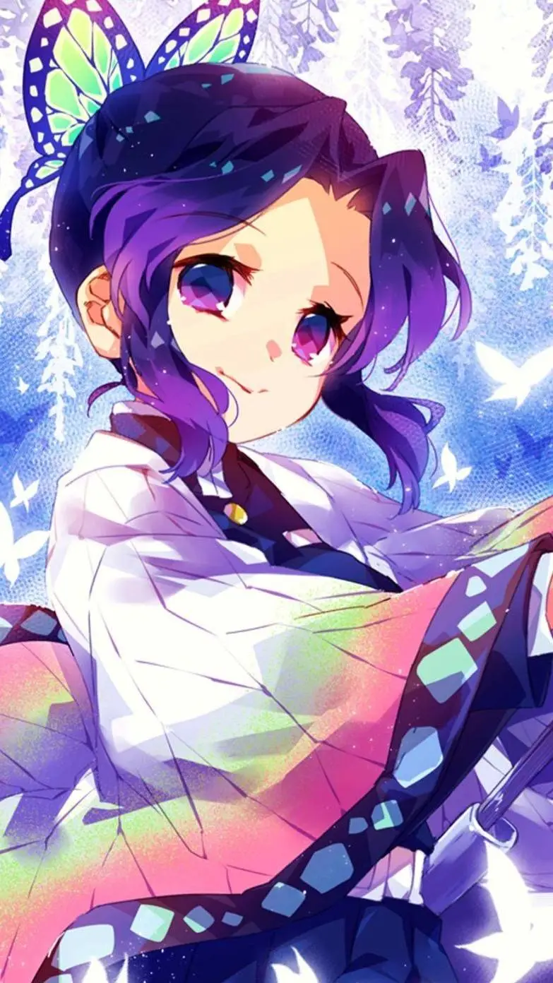 ai character: Kocho shinobu  background