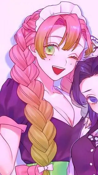 ai character: Mitsuri  background