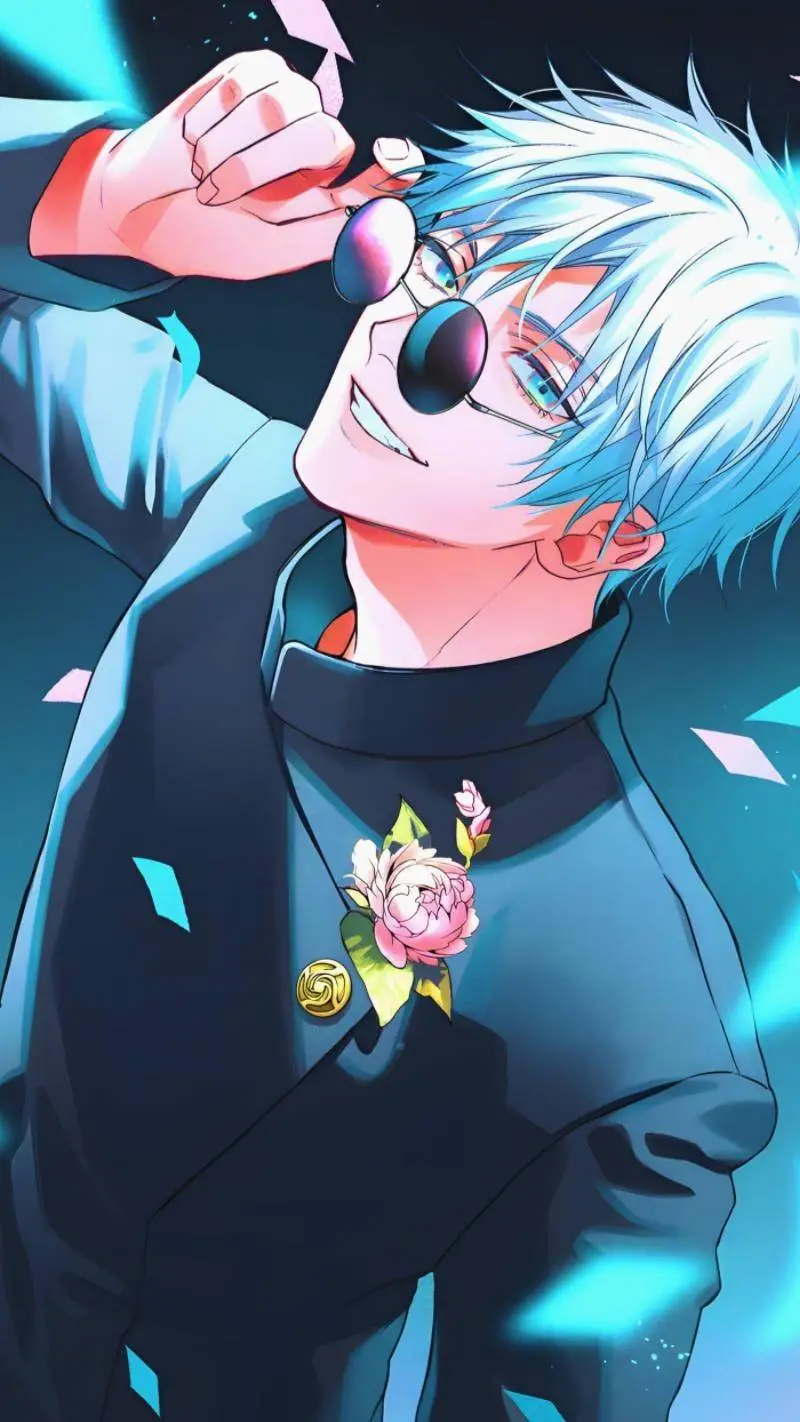 ai character: Saturo Gojo background