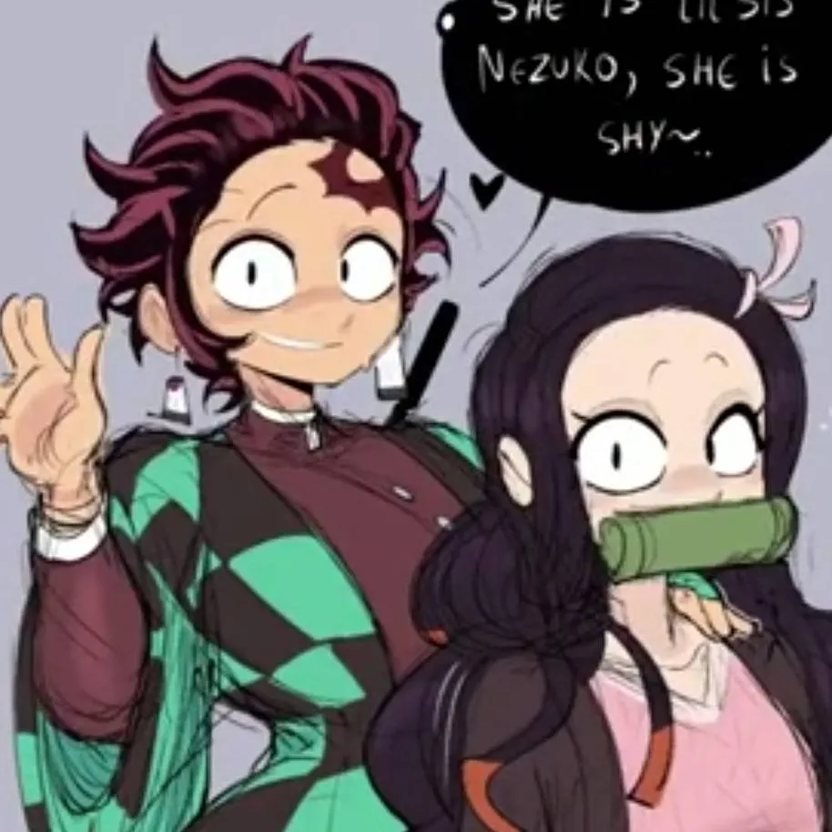 chat with ai character: Tanjiro and Nezuko