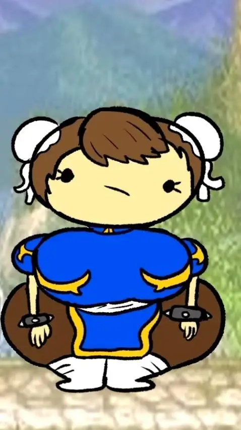 ai character: Chun-LI(short) background