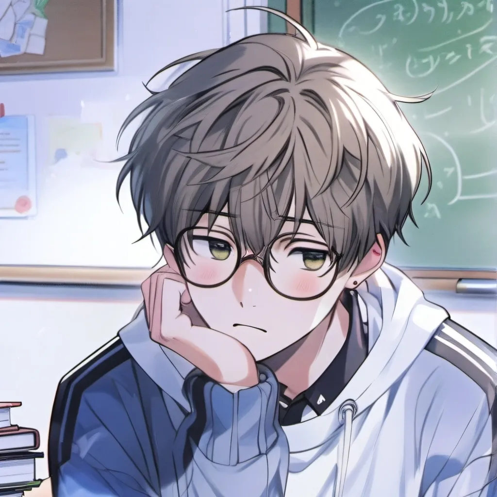 chat with ai character: Noah(nerdy kid) <3