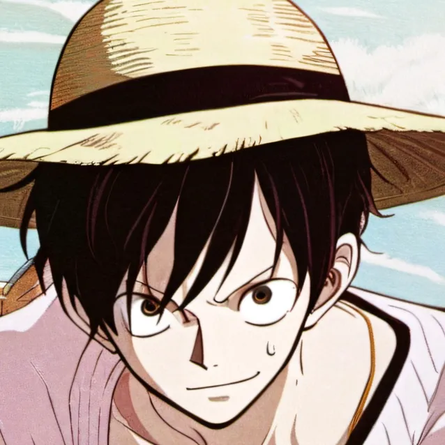 chat with ai character: luffy